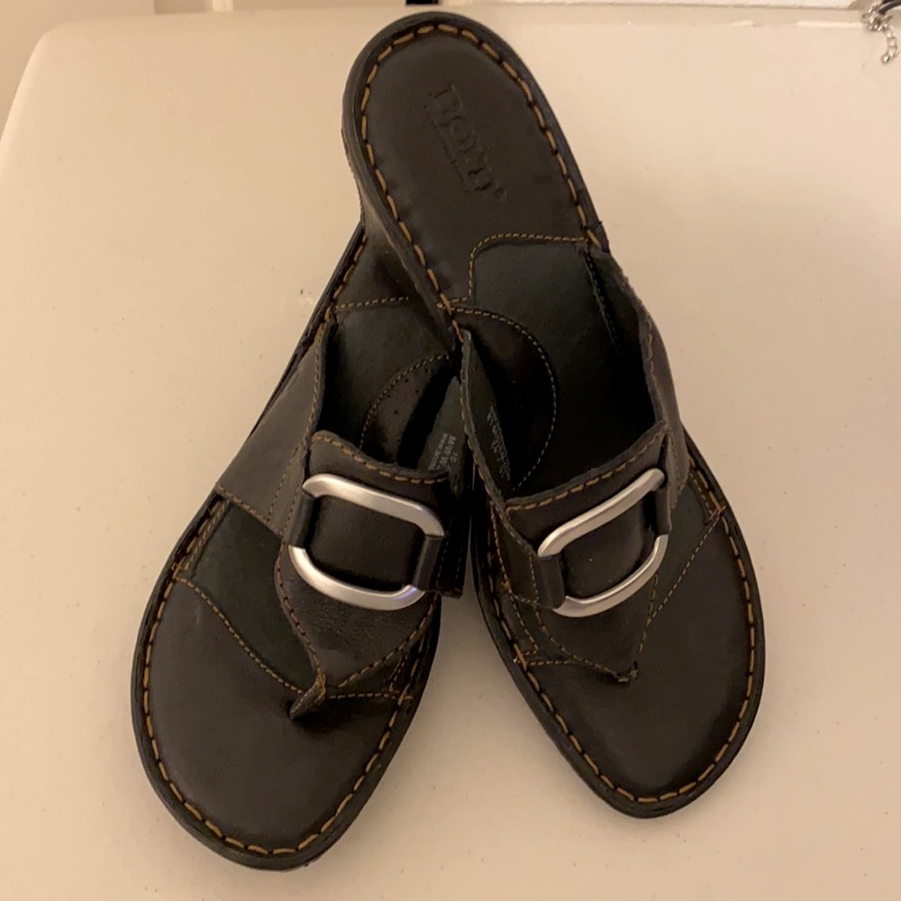 Born brown sandals